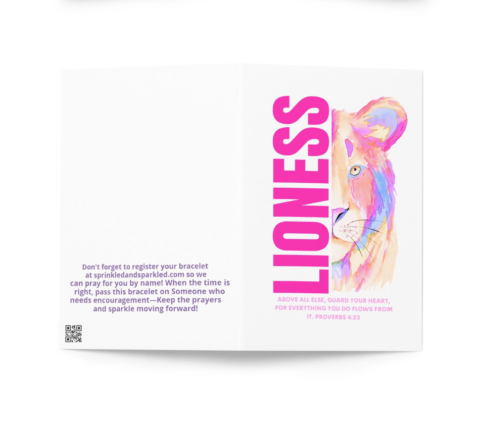 The Lioness card